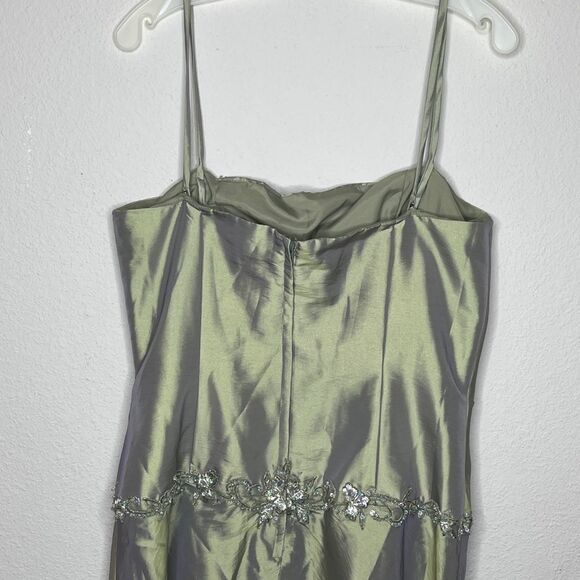 Designer Formal Dress in‎ Pewter - Picture 4 of 9